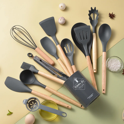 12-Piece Silicone Kitchen Set – Durable, Safe & Stylish