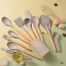 12-Piece Silicone Kitchen Set – Durable, Safe & Stylish