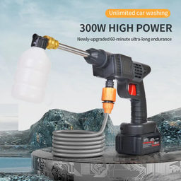 Cordless Pressure Washer with 2 Batteries – Powerful & Portable