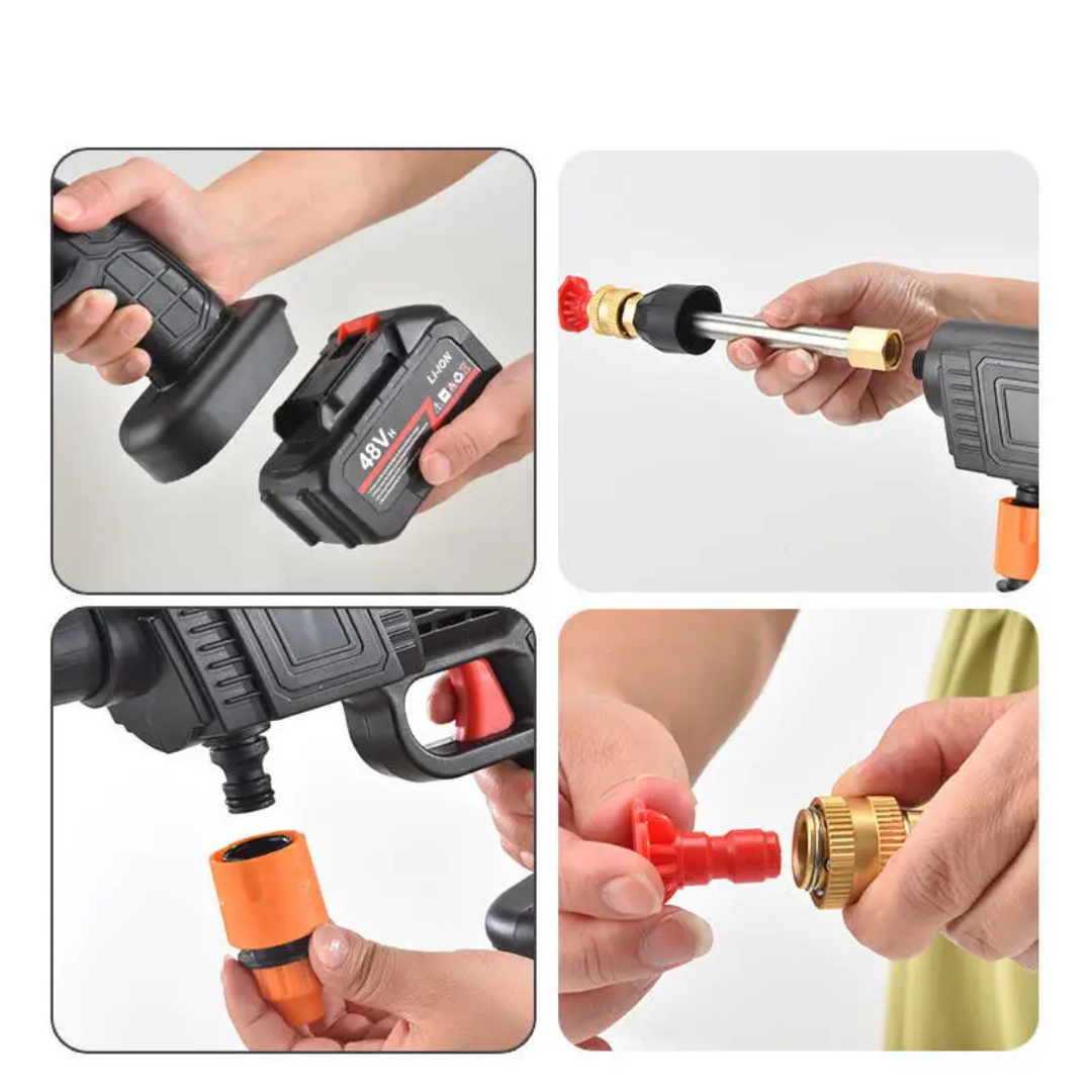 Cordless Pressure Washer with 2 Batteries – Powerful & Portable_3