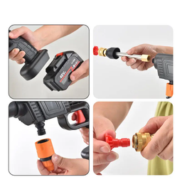 Cordless Pressure Washer with 2 Batteries – Powerful & Portable