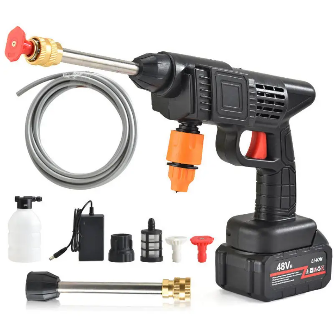 Cordless Pressure Washer with 2 Batteries – Powerful & Portable