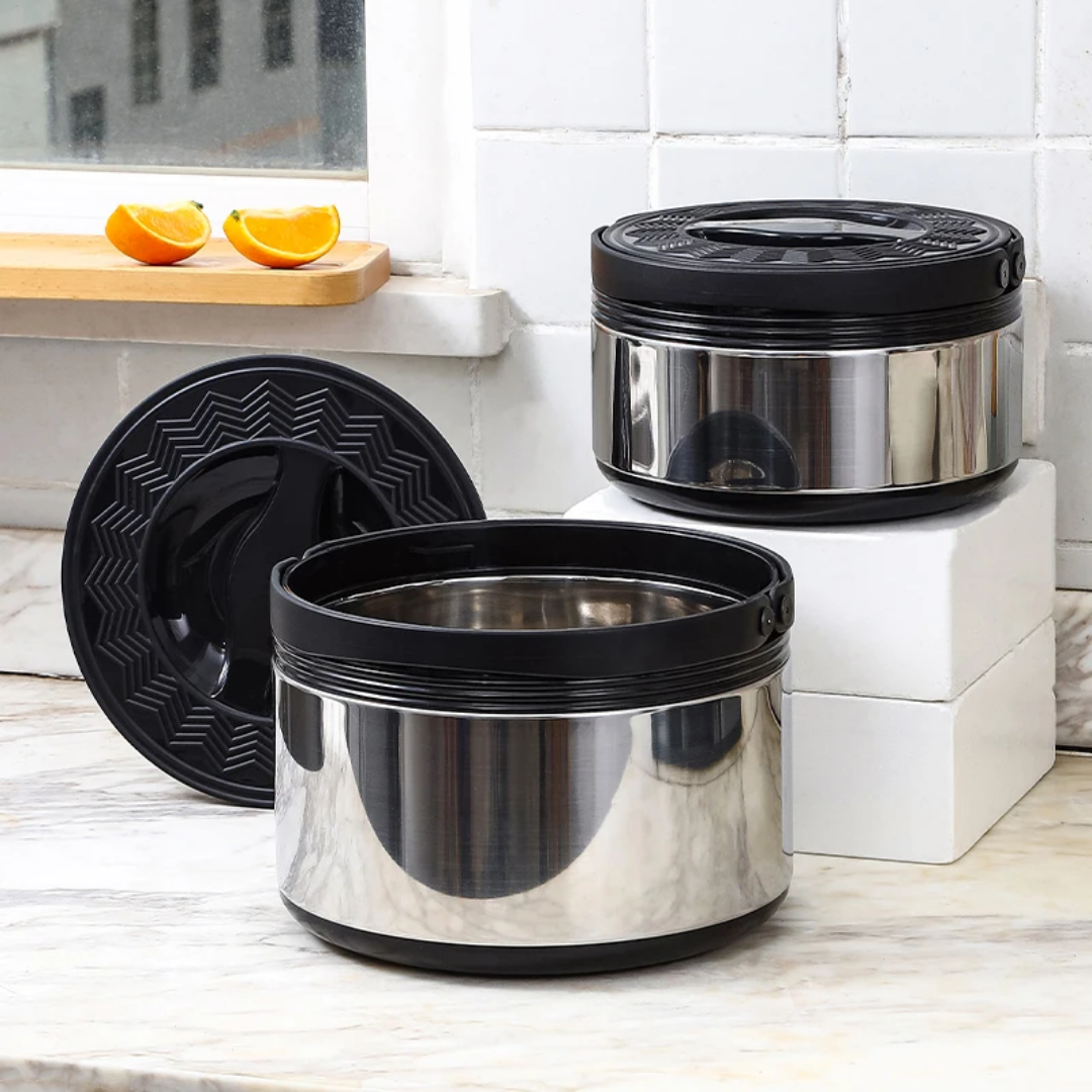 3-Piece Stainless Steel Food Warmers – Keep Your Meals Hot_3