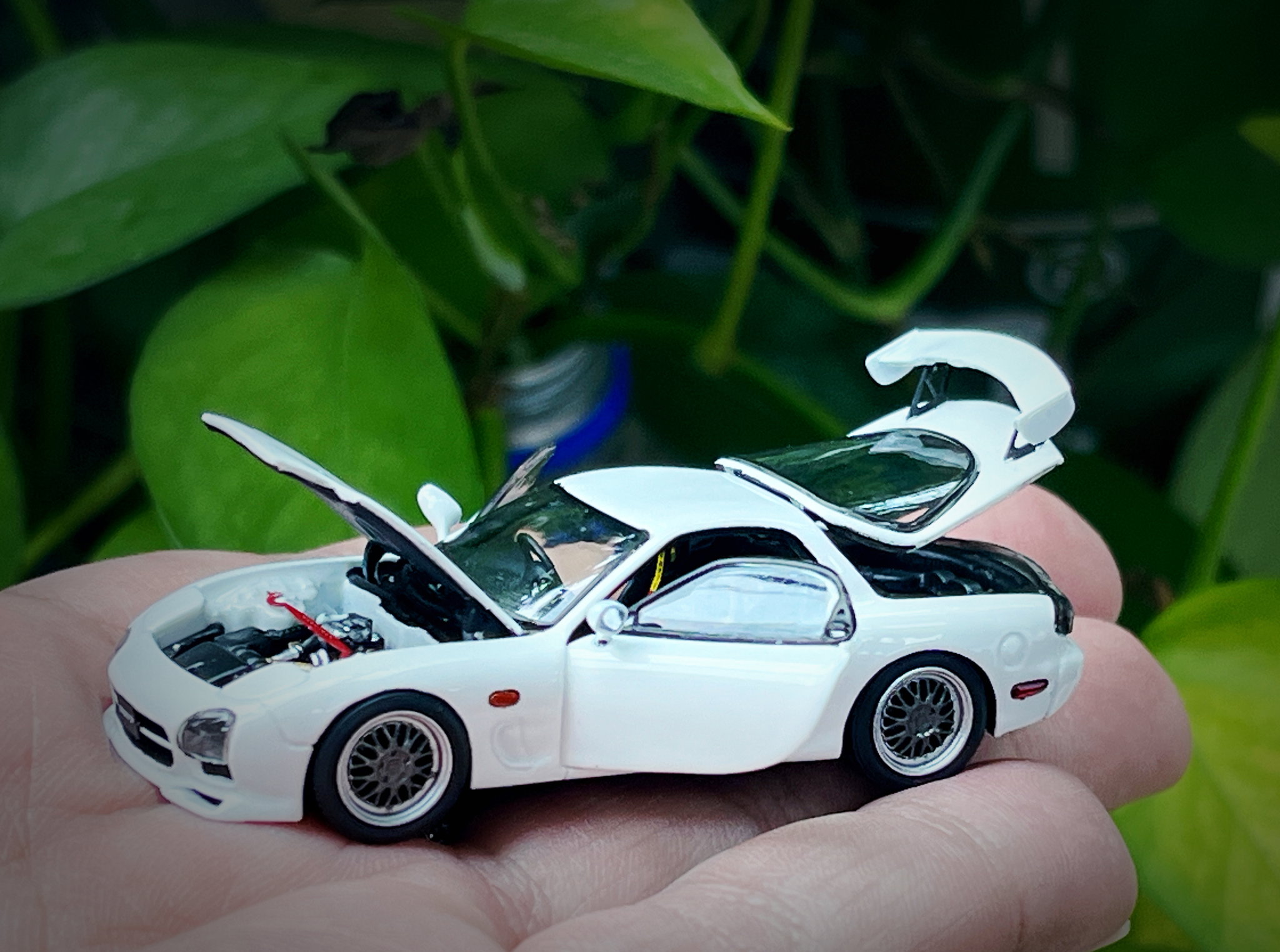 PGM MODEL 1/64 MAZDA RX7 - WHITE_14