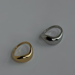 Curve Band Silver