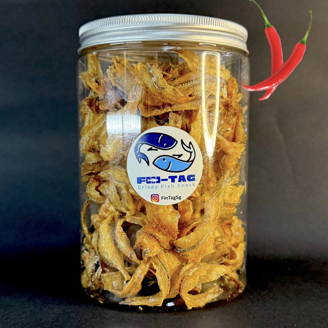 Crispy Fish Snack Spiced (130g)_0