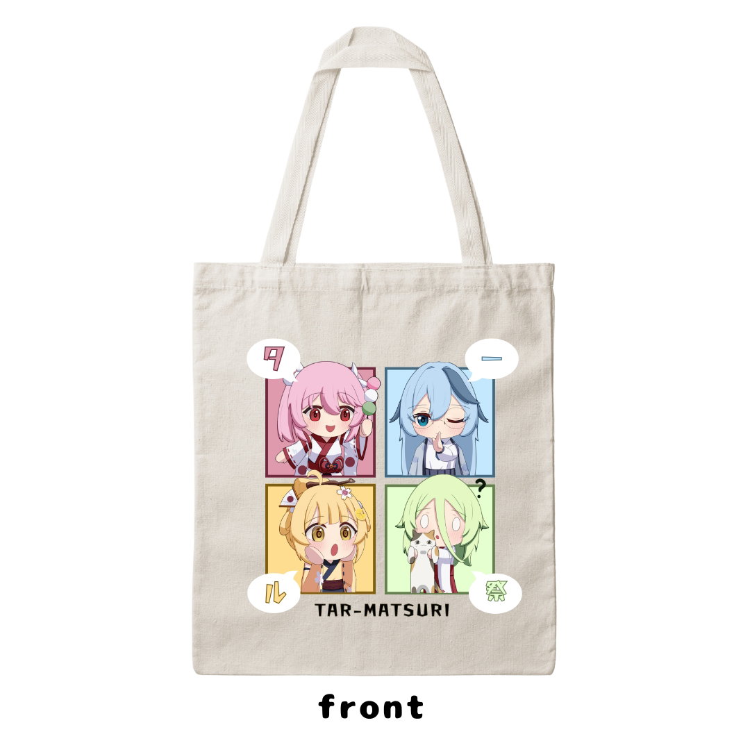 TAR-Matsuri Totebag | タルー祭 トートバッグ_1