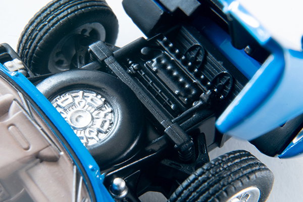 TLVN MODEL 1/64 LAMBORGHINI MIURA P400 BLUE_4