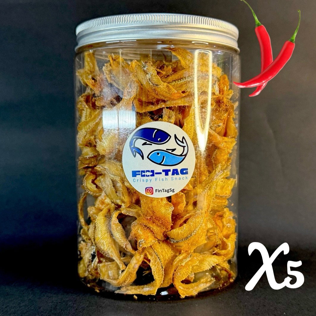 Crispy Fish Snack Spiced (130g)_2