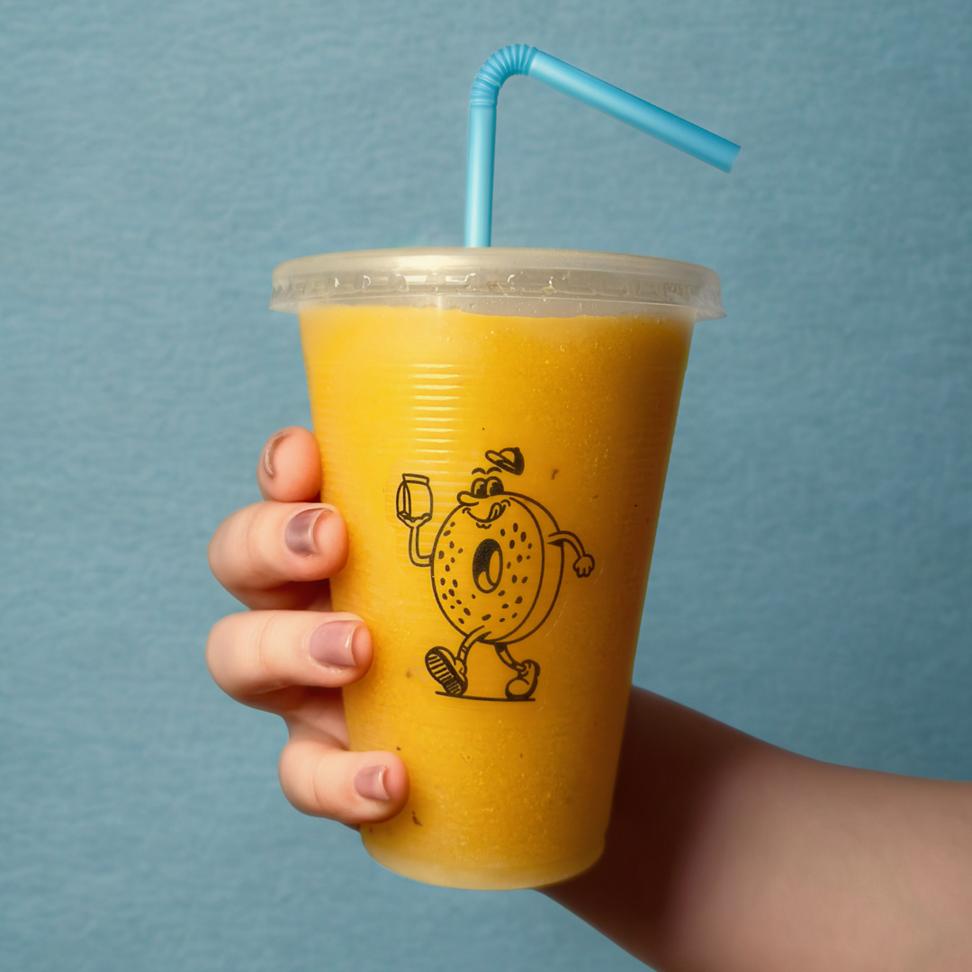 Mango-maracuyá shake