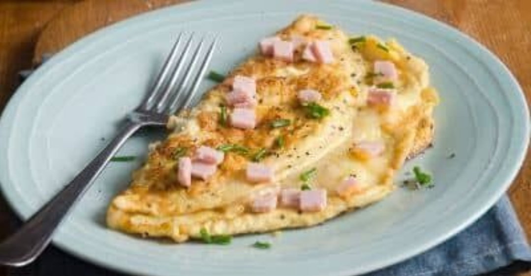 Omelette dinde et fromage _0