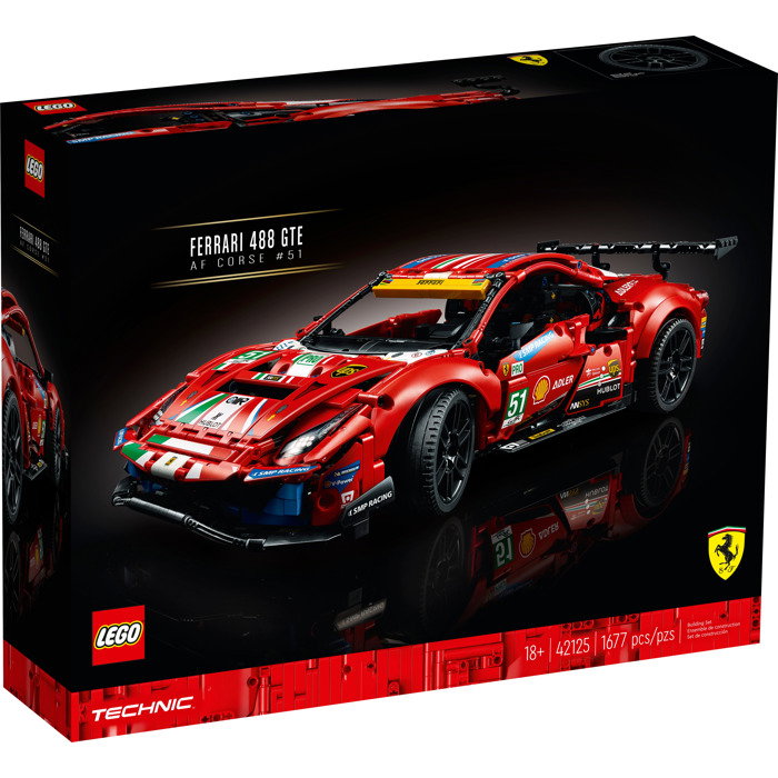 Lego Ferrari 488 GTE 42125_0