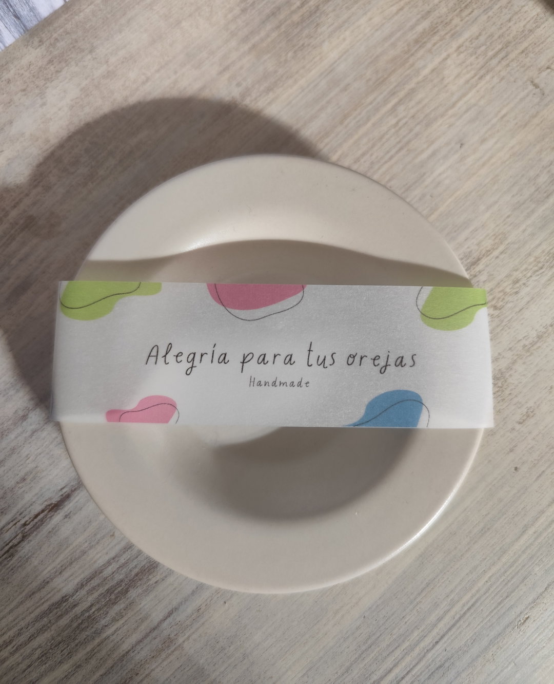Faja personalizada semitransparente 