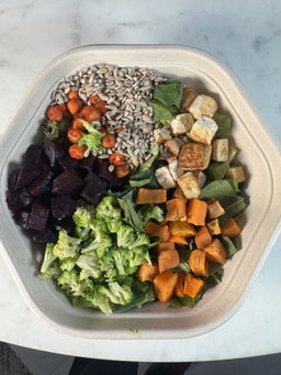 Ensalada Tofu Vegan