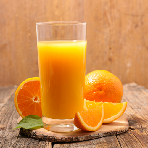 Jugo de naranja natural