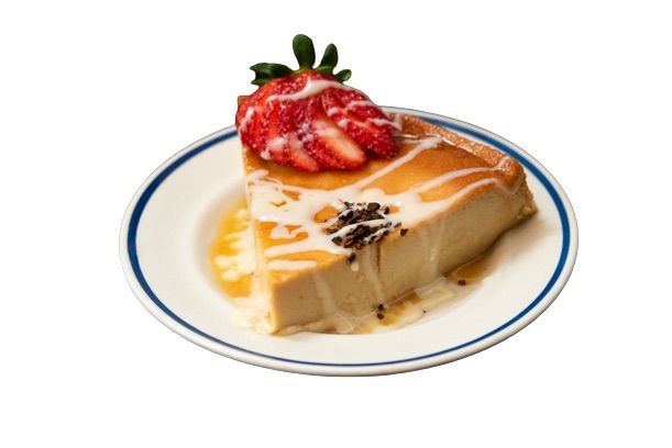 Flan de Autor: Espresso de la Casa