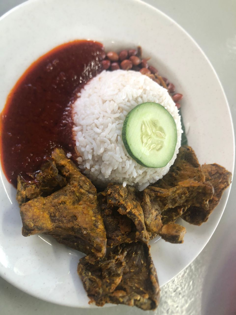 Nasi Lemak Paru 