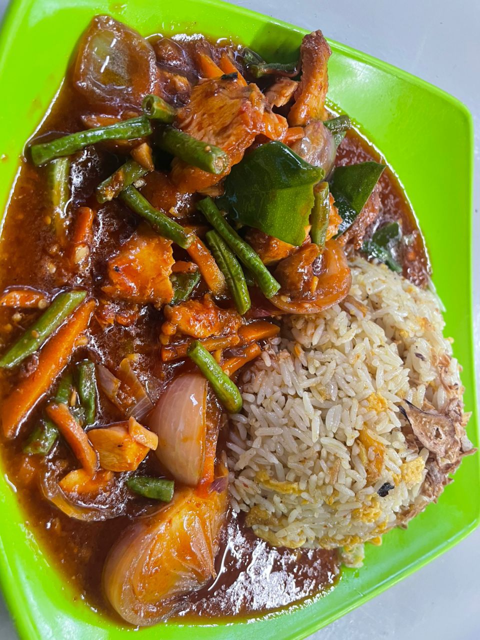 Nasi Goreng Paprik Ayam