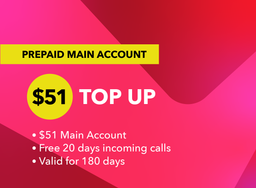 SingTel Prepaid Main Wallet Recharge