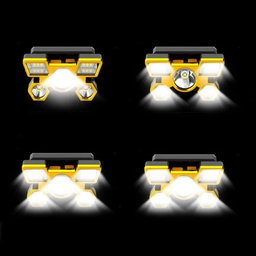 Linterna frontal LED 