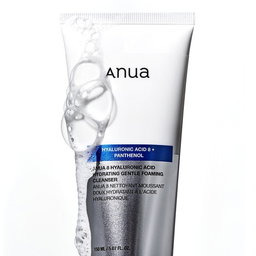 Anua  8 Hyaluronic Acid Hydrating Gentle Foaming Cleanser 150ml انوا  غسول رغوي لطيف ومرطب بـ 8 احماض الهيالورونيك