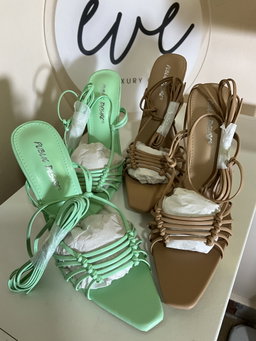 Lace-Up Heels