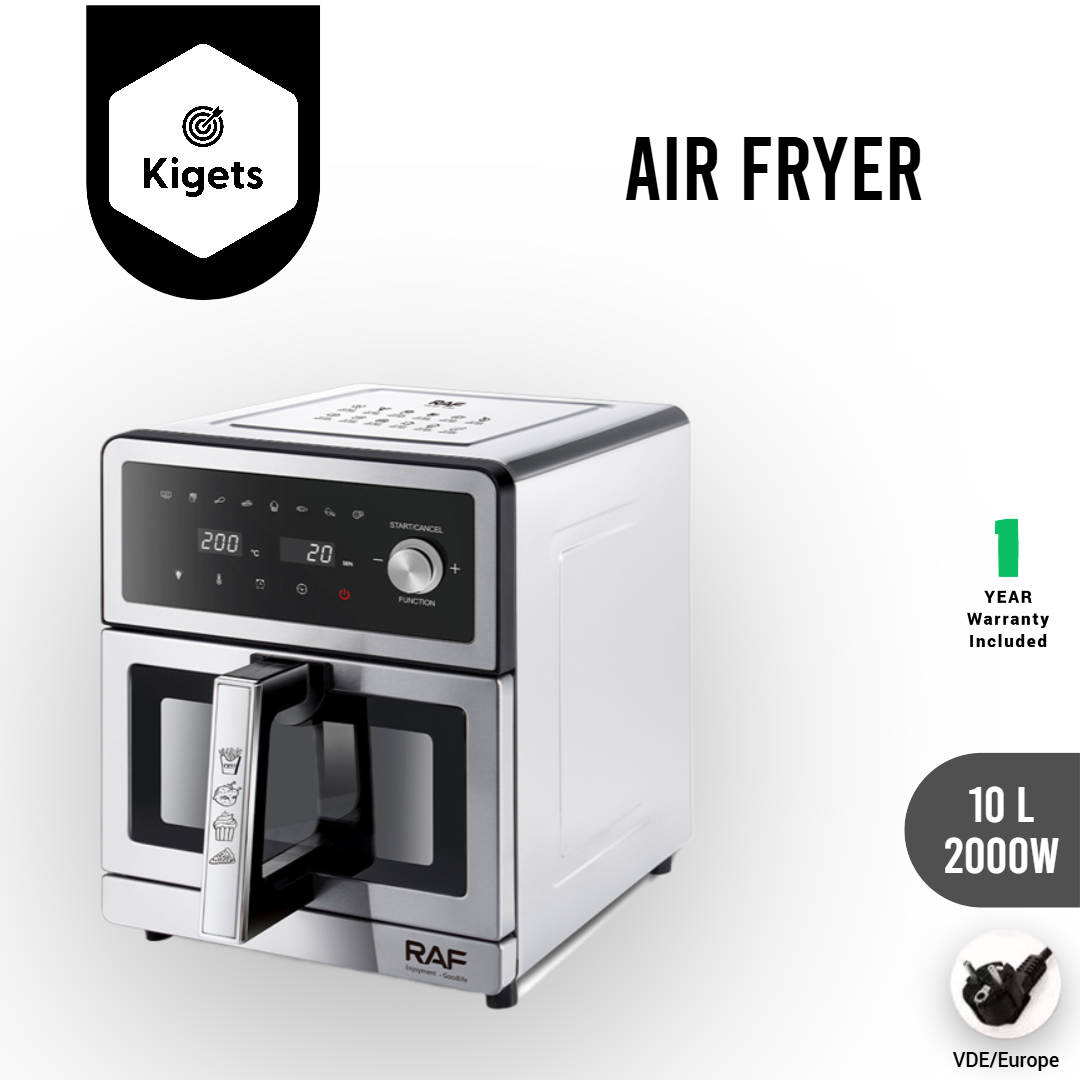 10L Digital Full Metal Air Fryer with Visible Window _9