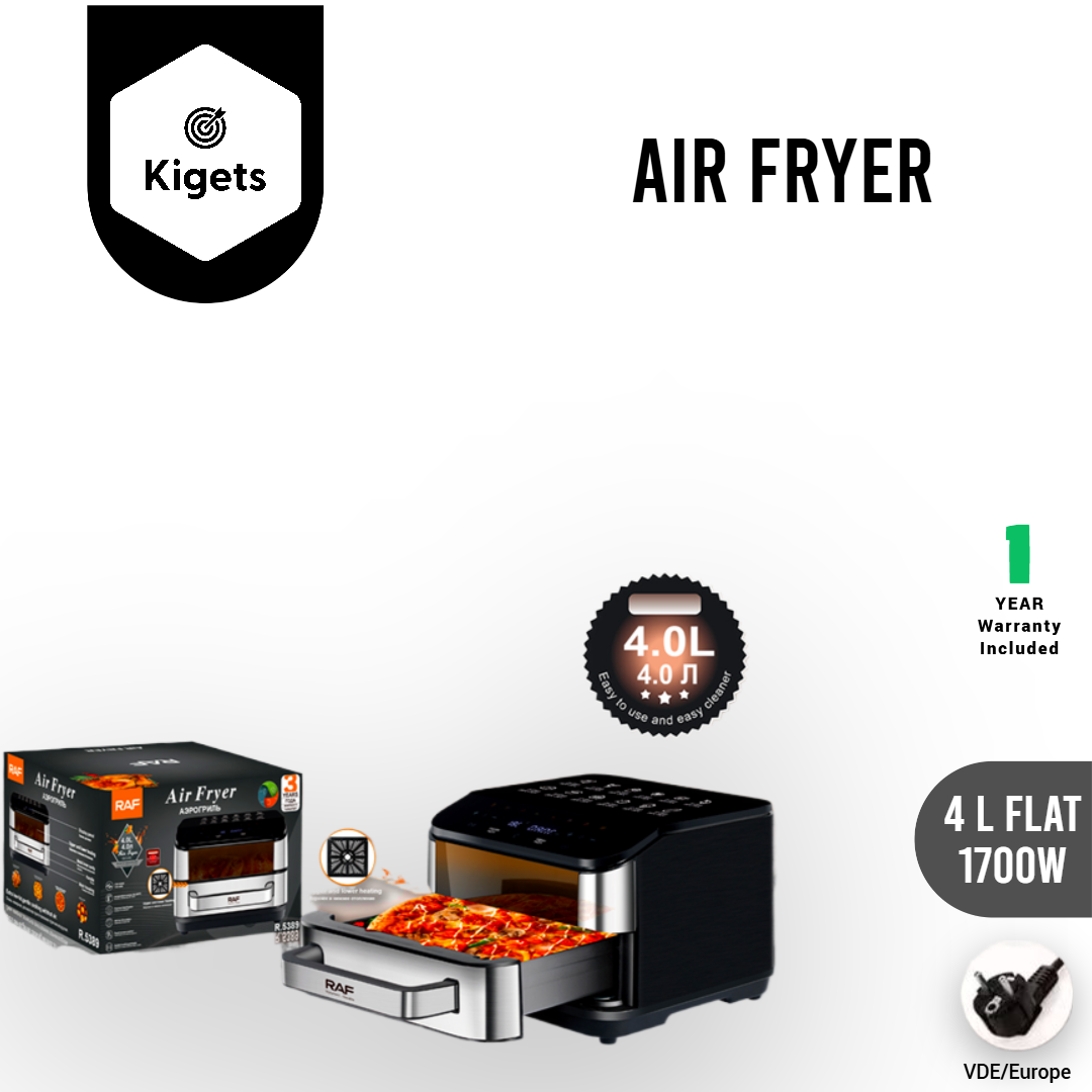 4L Digital Wide Tray Air Fryer with Visible Window _10