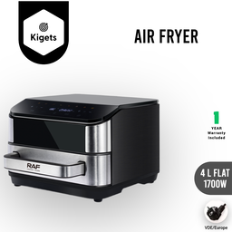 4L Digital Wide Tray Air Fryer with Visible Window 