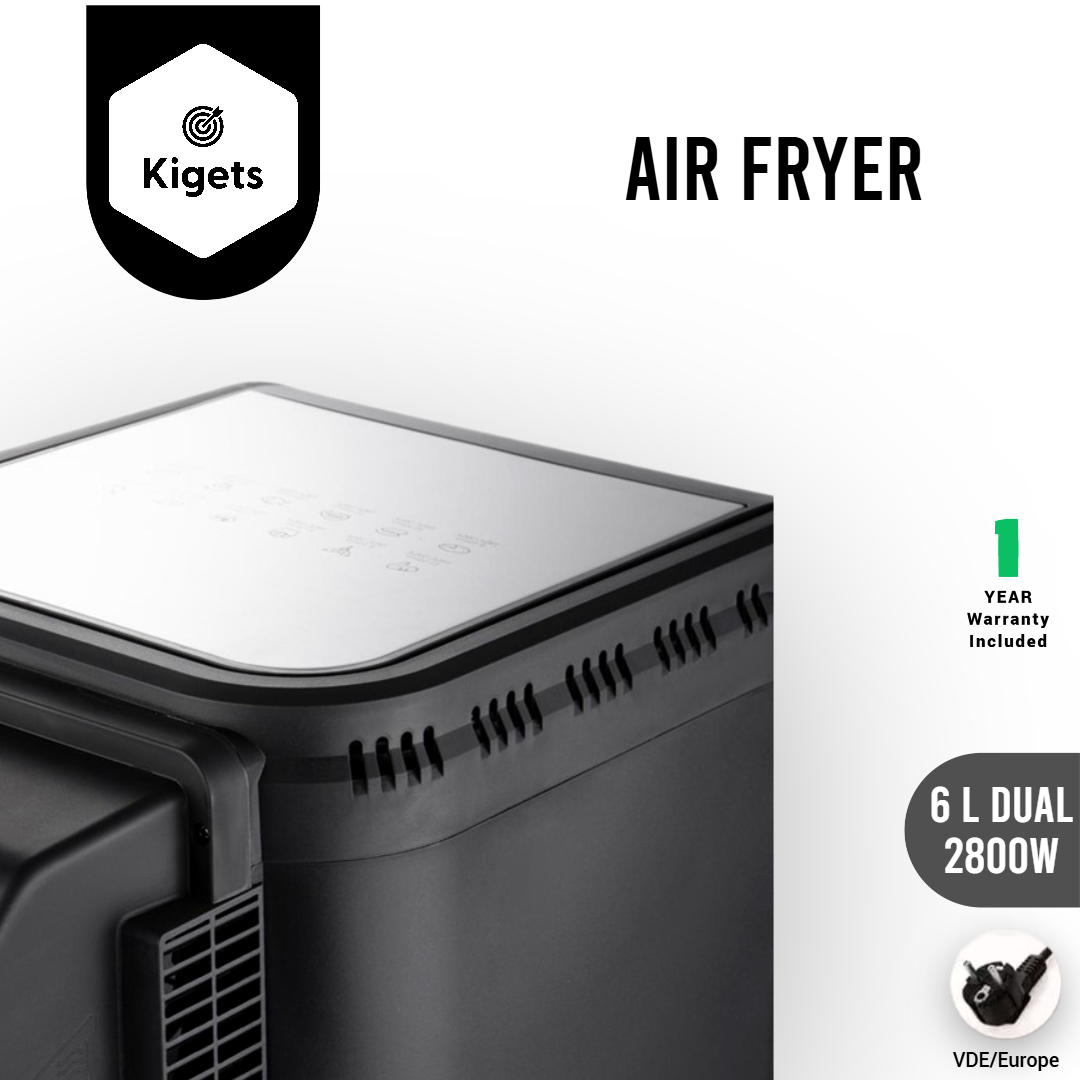 6L Dual Digital Air Fryer _10