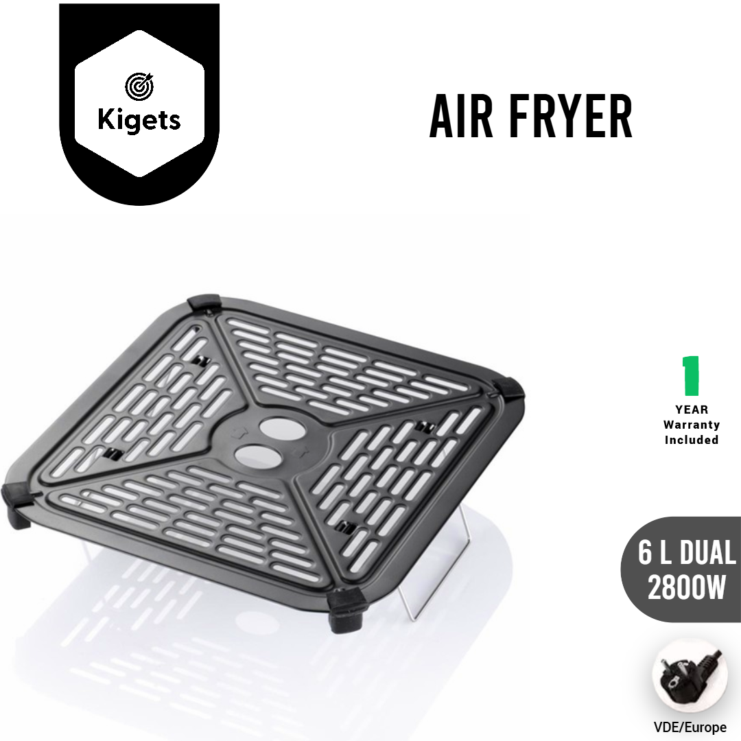 6L Dual Digital Air Fryer _13