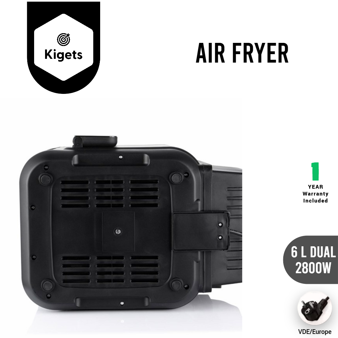 6L Dual Digital Air Fryer _11