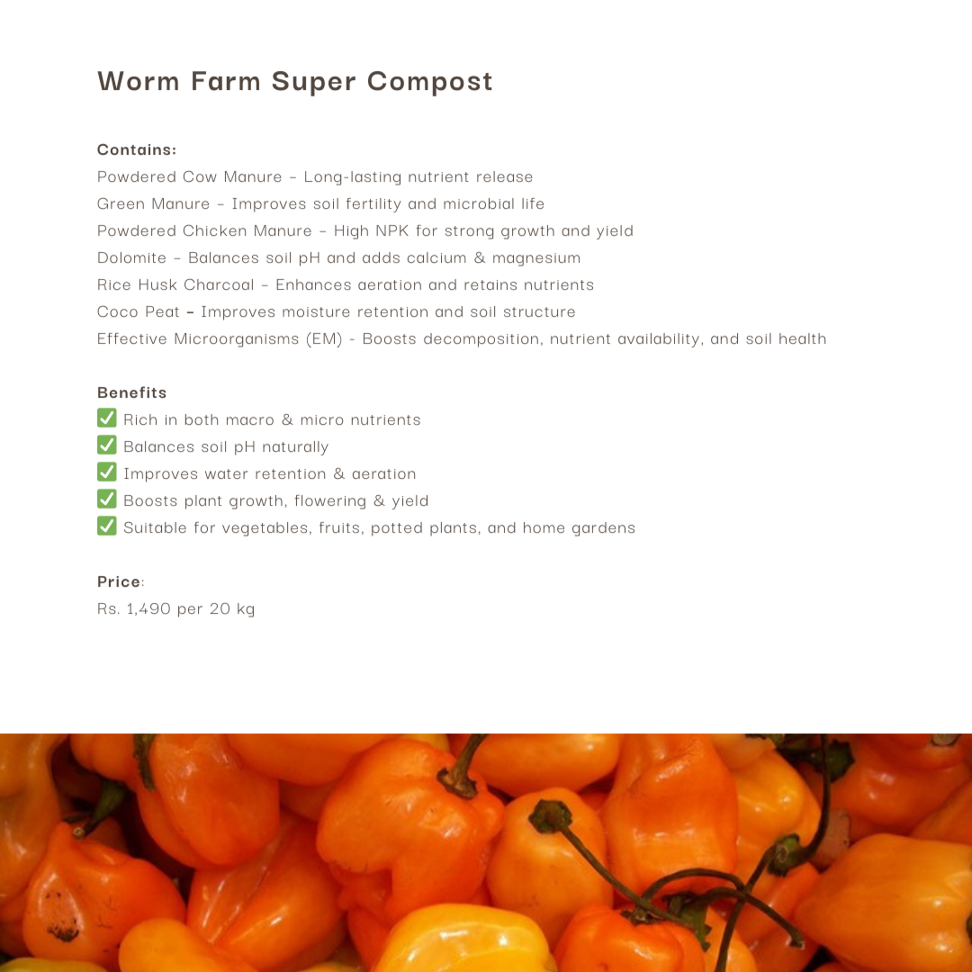 Worm Farm Super Compost | 20 KG_1
