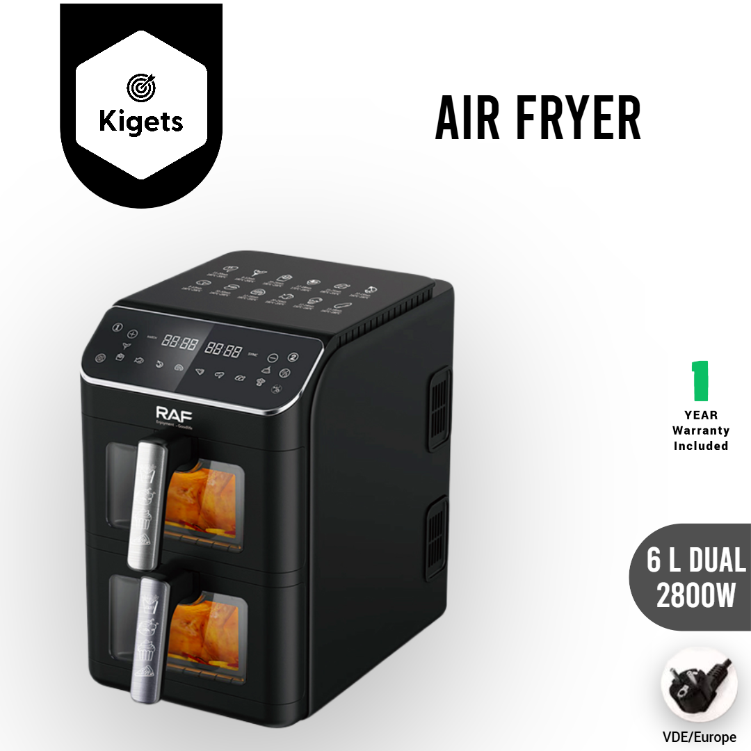 6L Dual Digital Air Fryer 2_1