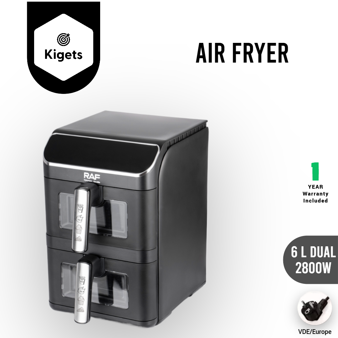 6L Dual Digital Air Fryer 2_5
