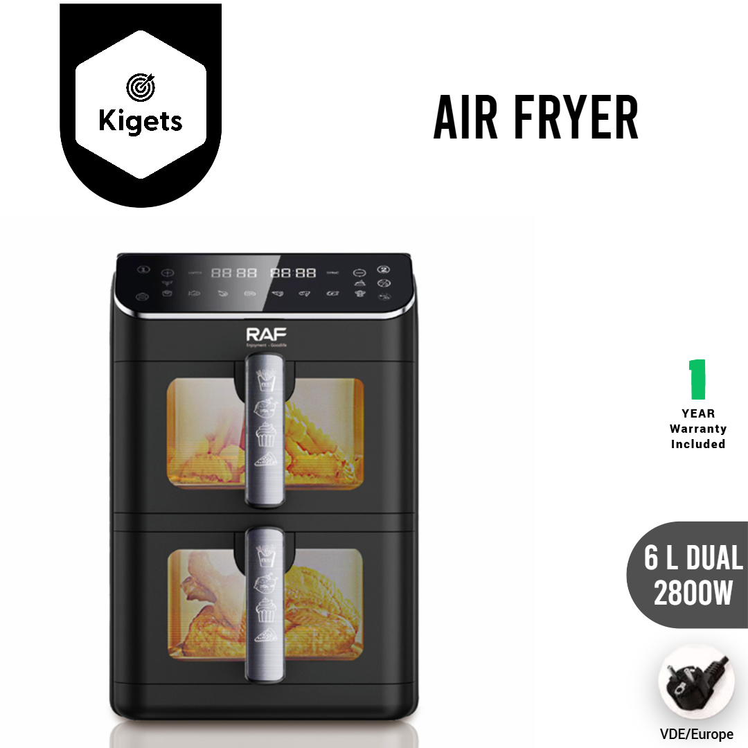 6L Dual Digital Air Fryer 2_14