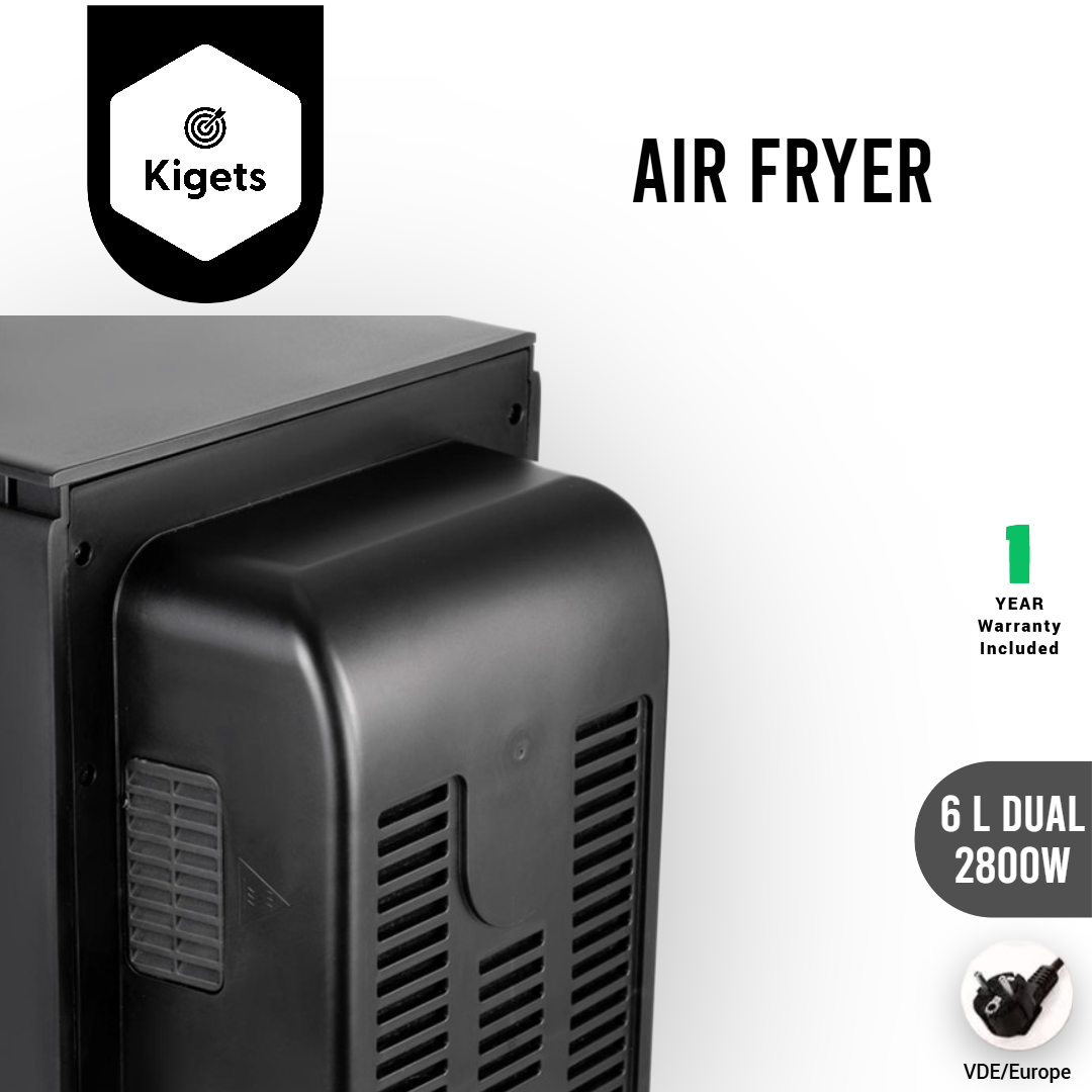 6L Dual Digital Air Fryer 2_8