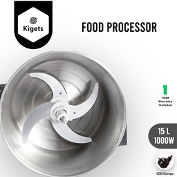 15L Food Processor 