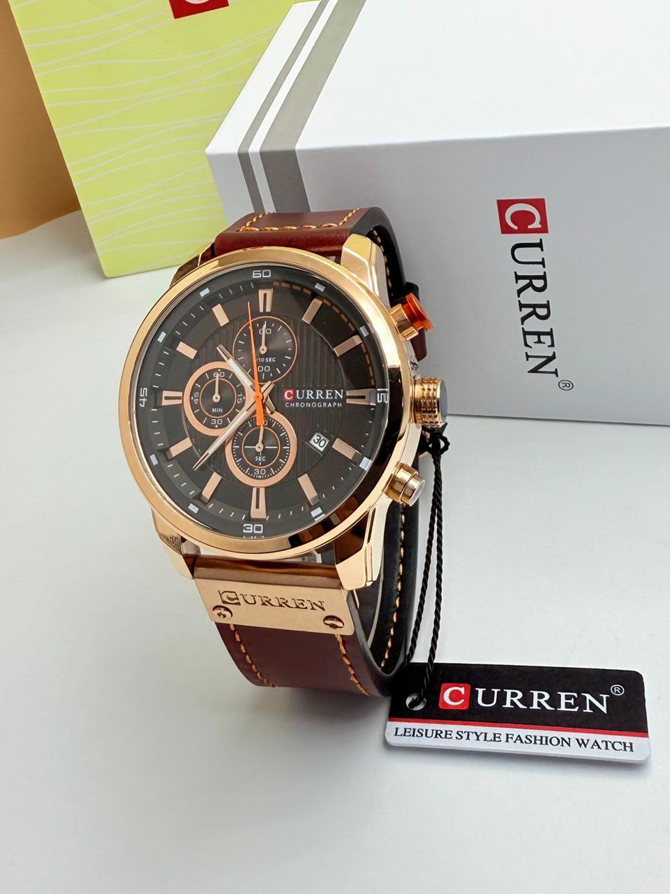 Montre CURREN Homme Marron