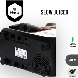 Slow Juicer 200W 600ml  