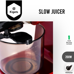 Slow Juicer 200W 600ml  