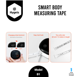 Smart body measuring tape