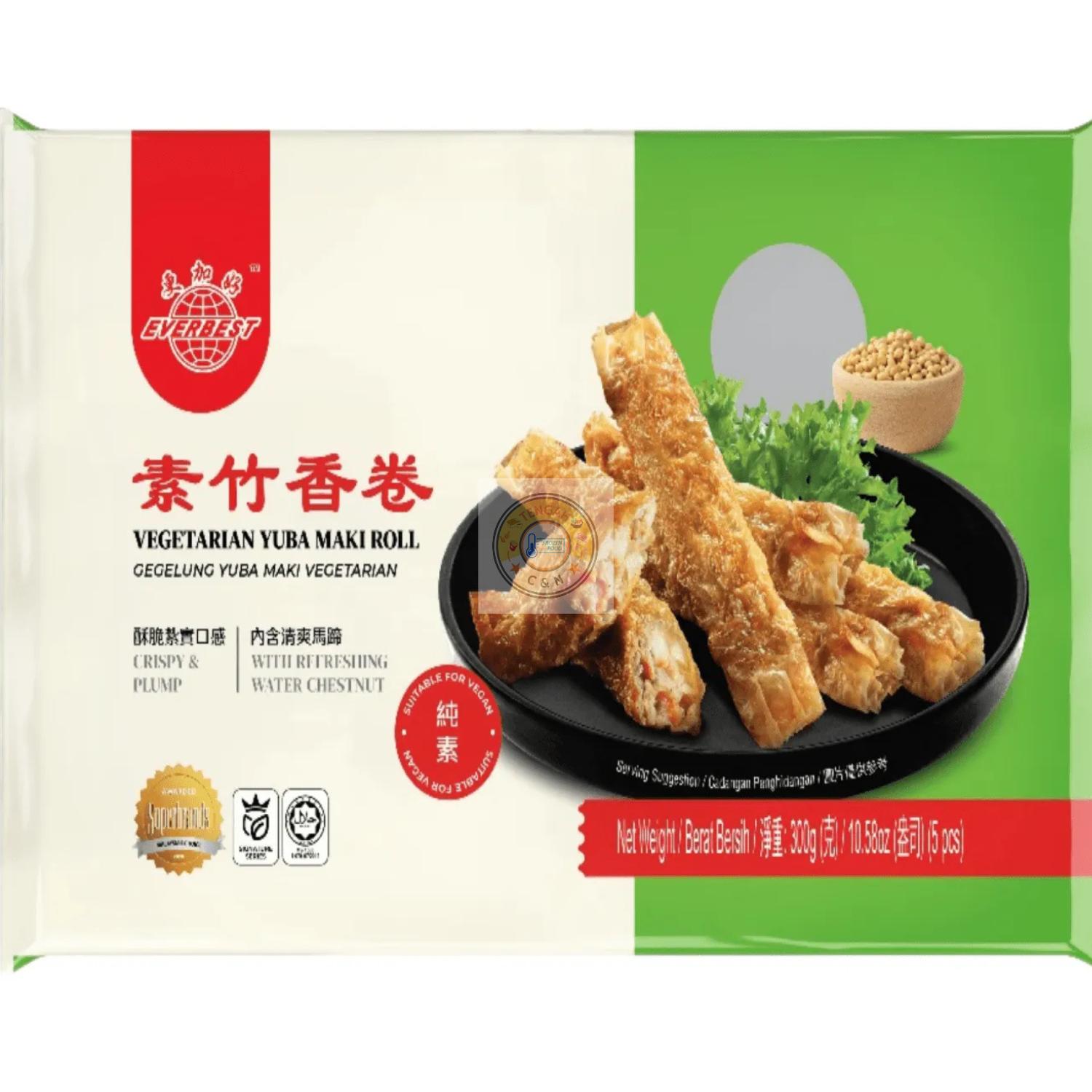 EVERBEST Vegetarian Yuba Maki Roll (Halal)_0