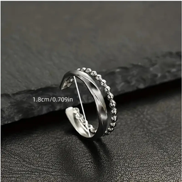 Silver colour rings