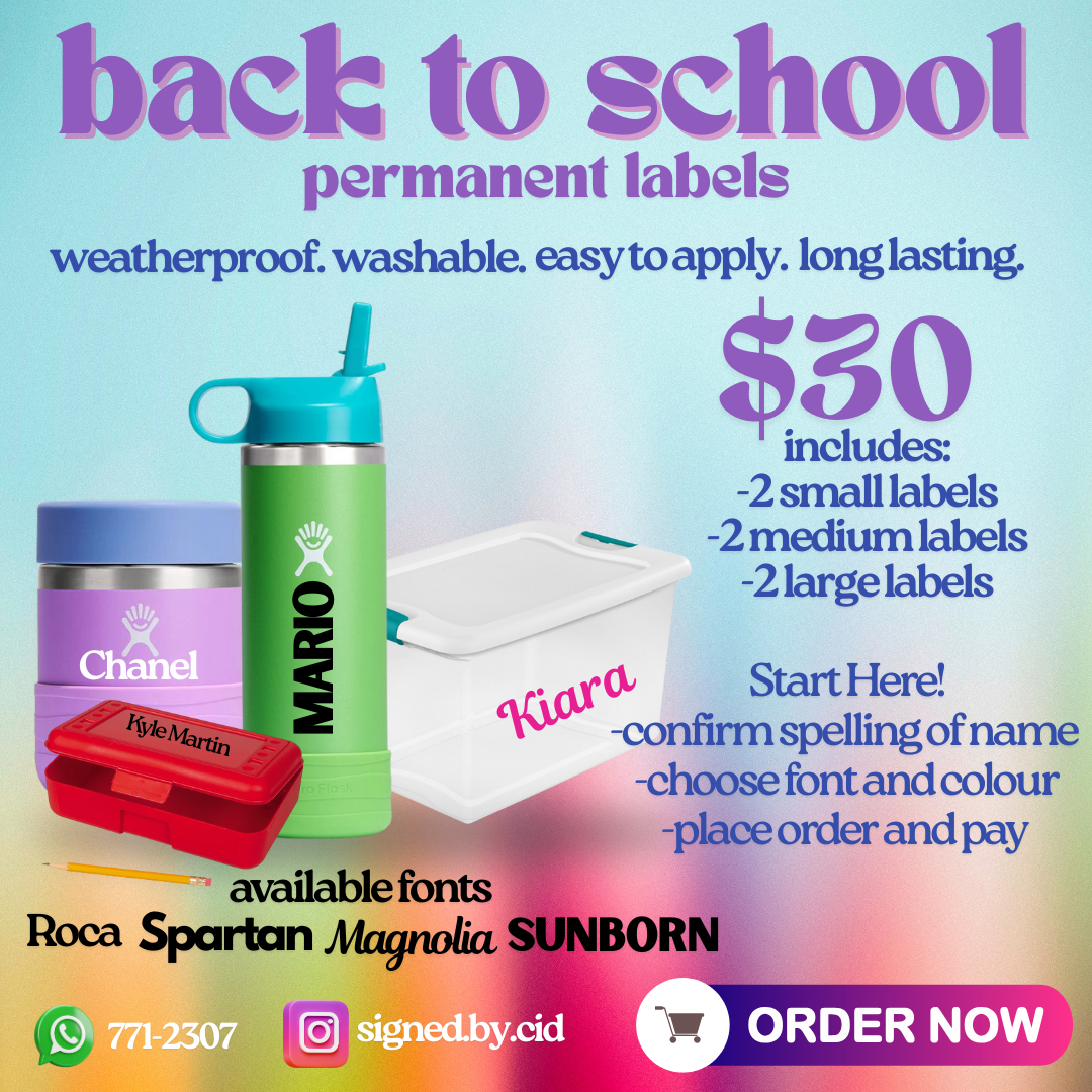 Permanent Label