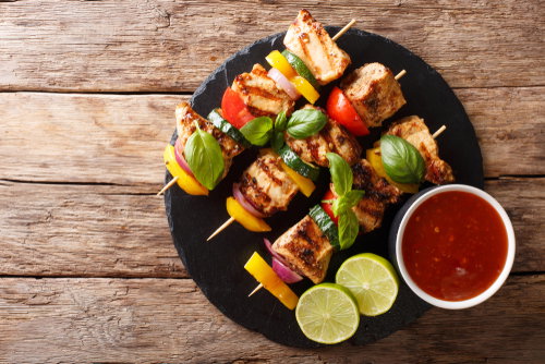 Roasted Chicken Kebabs (Pack 2.5kg)