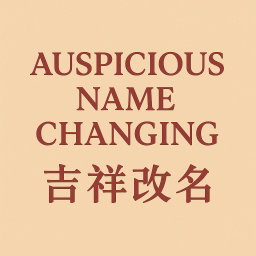 Auspicious Name Changing  (吉祥改名)