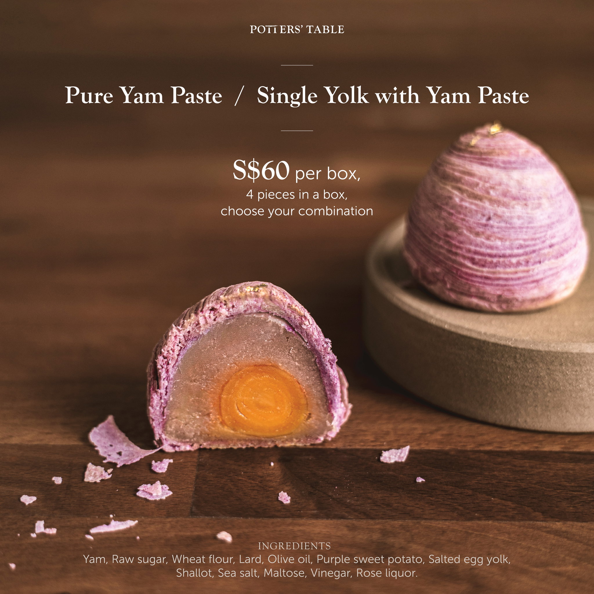 Teochew Yam Mooncake, 4pcs-box_2