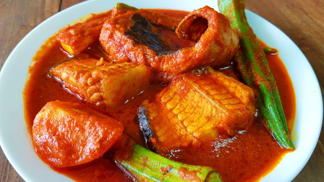 Ikan Pari Masak Asam Pedas