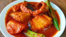 Ikan Pari Masak Asam Pedas